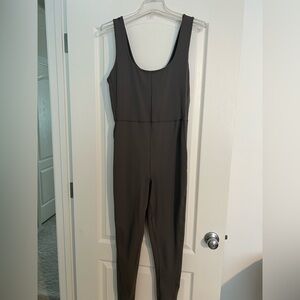 Dynamite Charcoal Jumpsuit